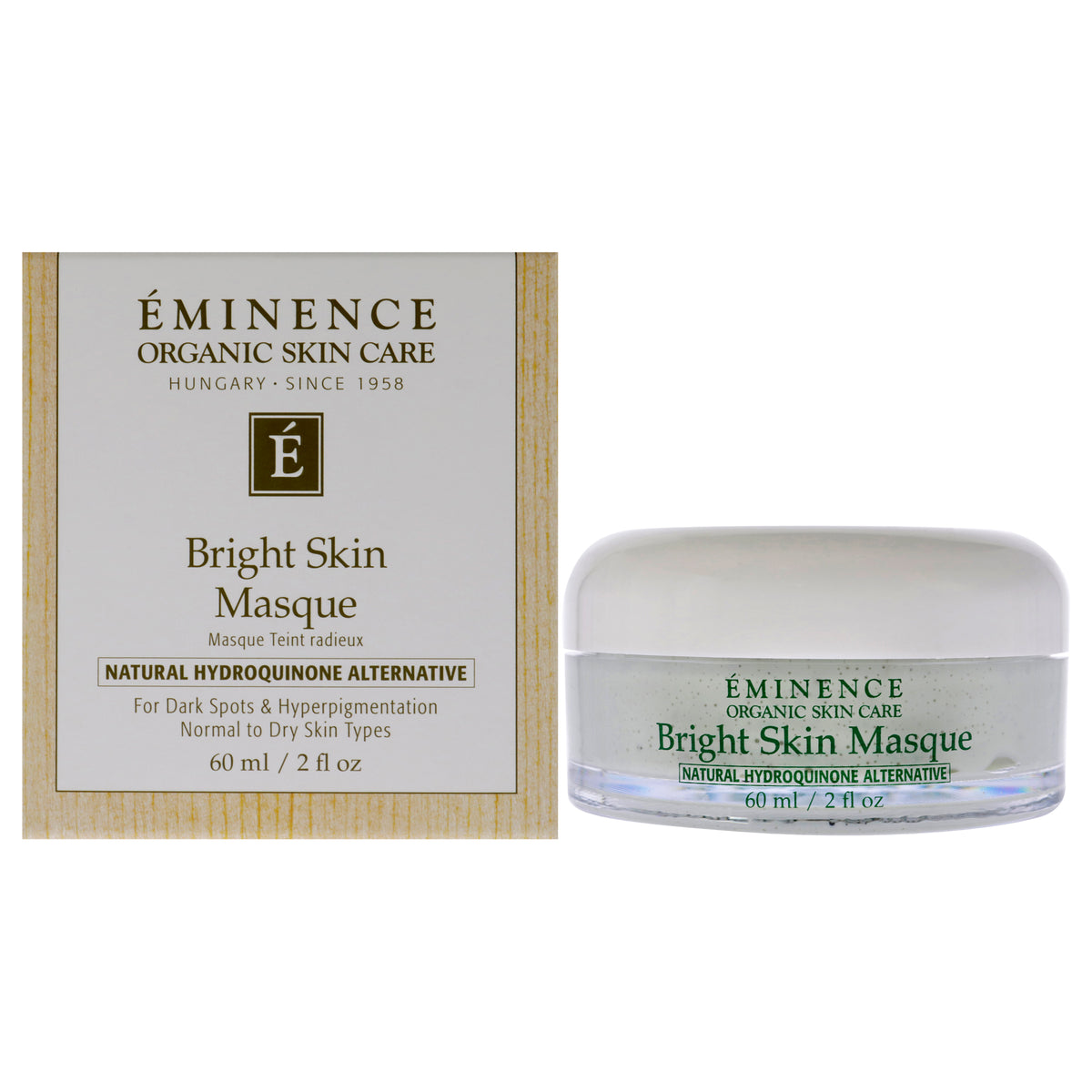 Bright Skin Masque by Eminence for Unisex  2 oz Mask