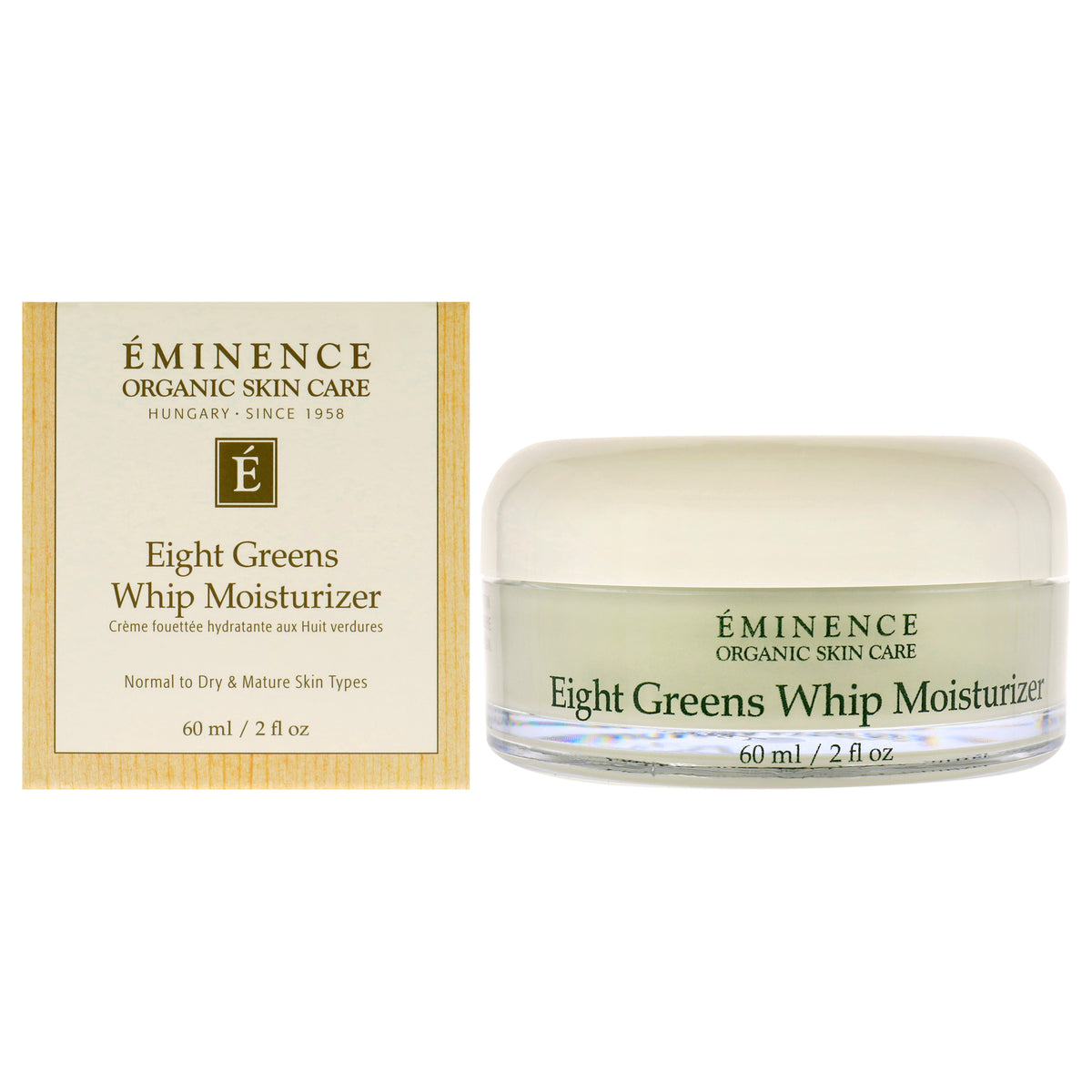 Eight Greens Whip Moisturizer by Eminence for Unisex  2 oz Moisturizer