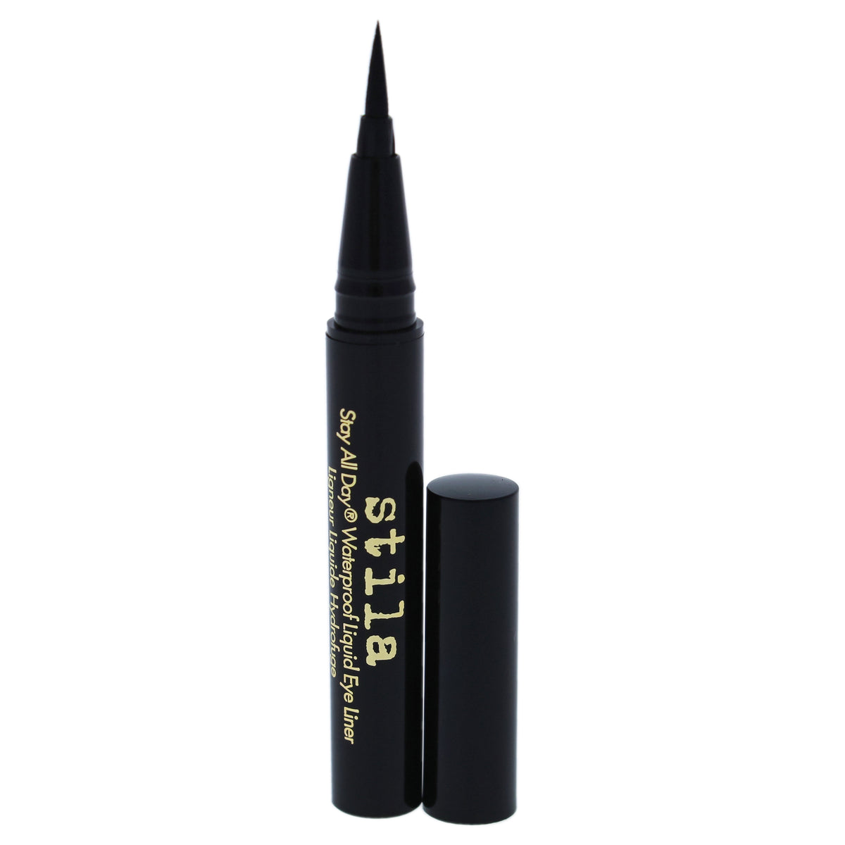 Stay All Day Waterproof Liquid Eye Liner  Intense Black by Stila for Women  0008 oz Eyeliner