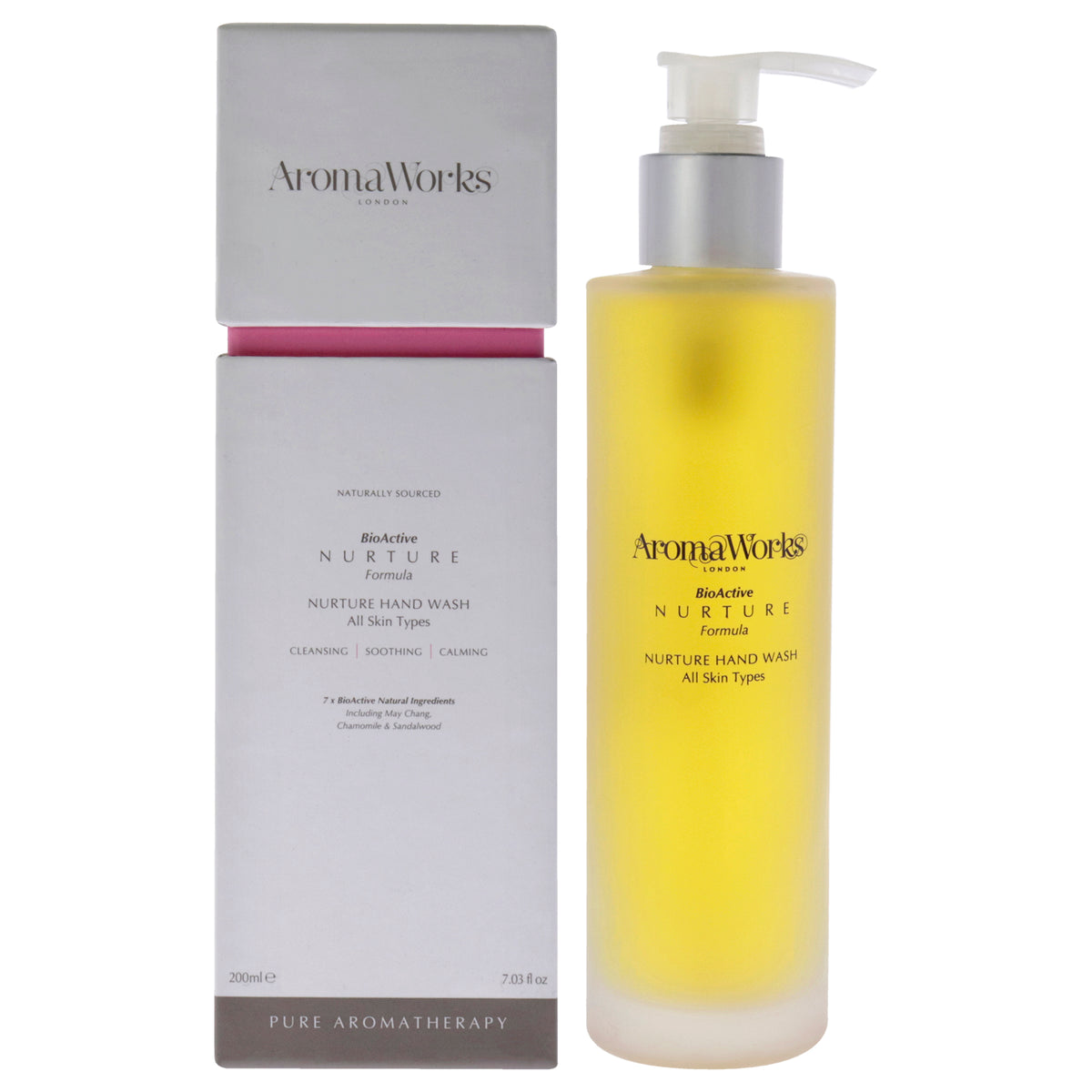 Nurture Hand Wash by Aromaworks for Unisex  703 oz Hand Wash