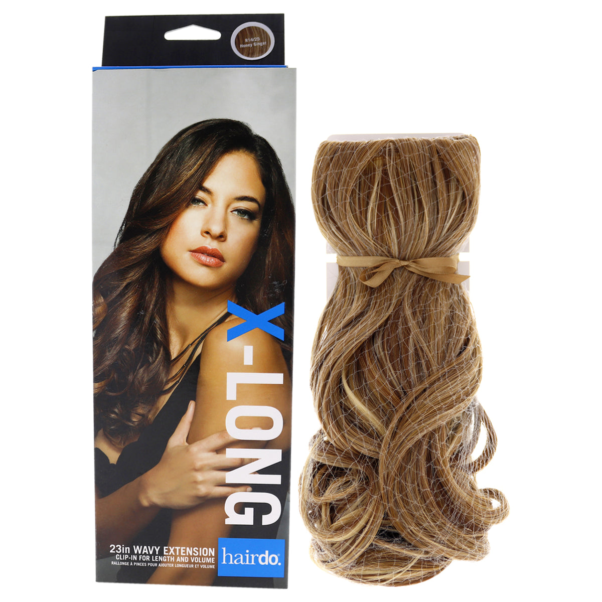 Wavy Extension  R14 25 Honey Ginger by Hairdo for Women  23 Inch Hair Extension