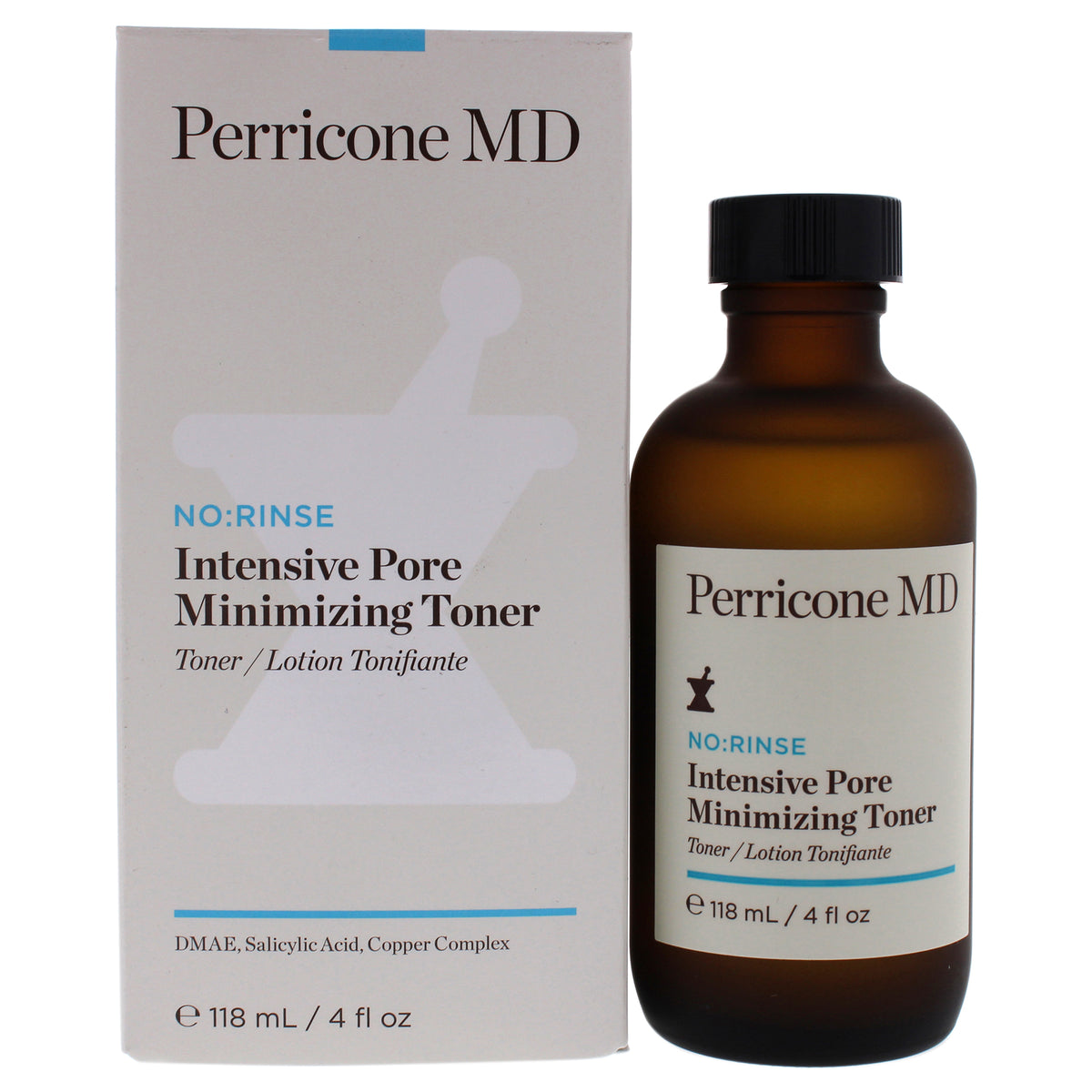 No Rinse Intensive Pore Minimizing Toner by Perricone MD for Unisex  4 oz Toner