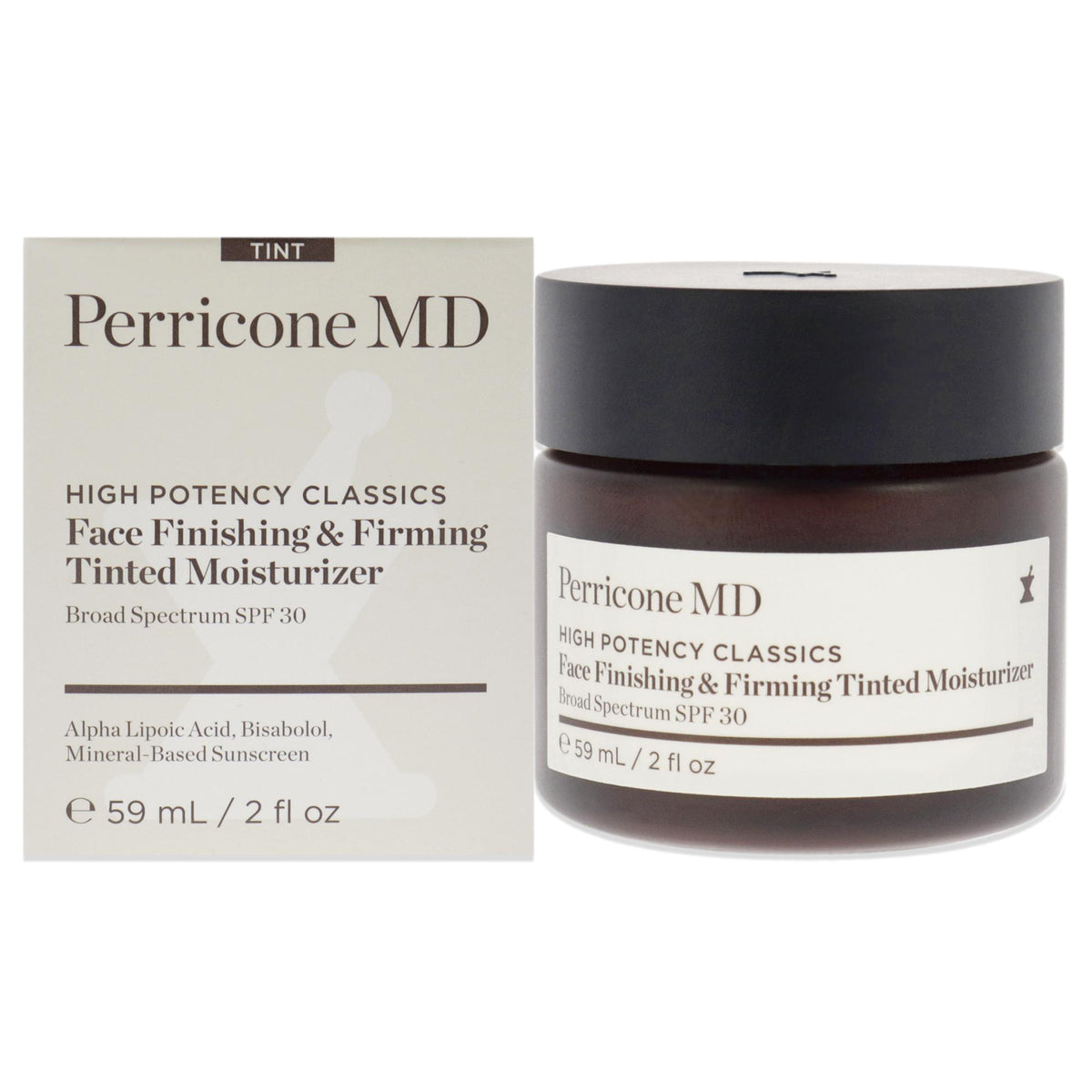 High Potency Classics Face Finishing and Firming Tinted Moisturizer SPF 30 by Perricone MD for Unisex  2 oz Moisturizer