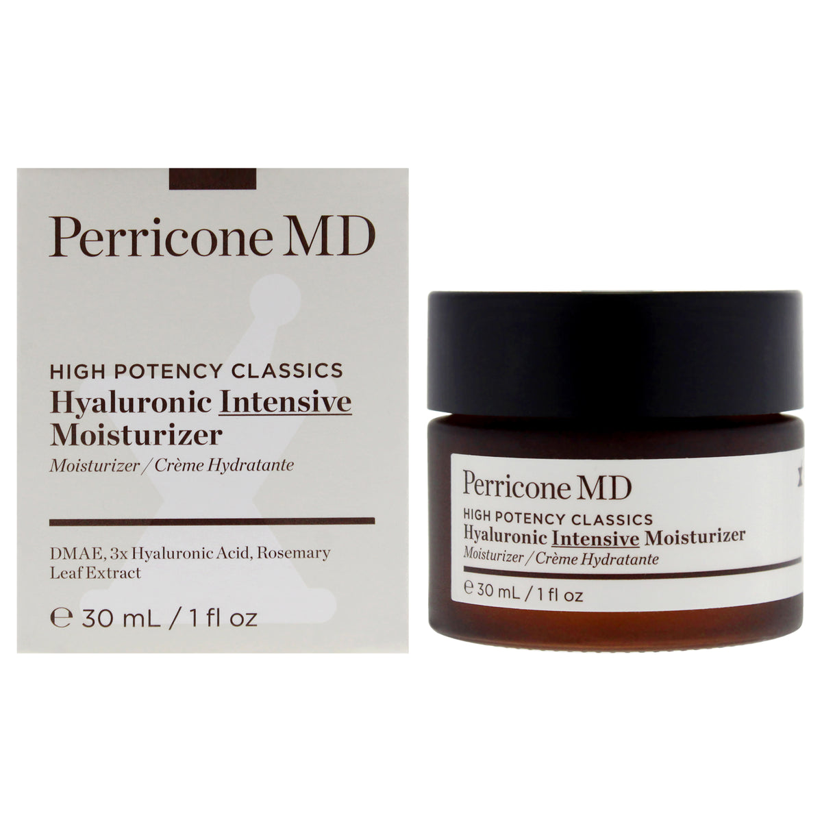 High Potency Classics Hyaluronic Intensive Moisturizer by Perricone MD for Unisex  1 oz Moisturizer