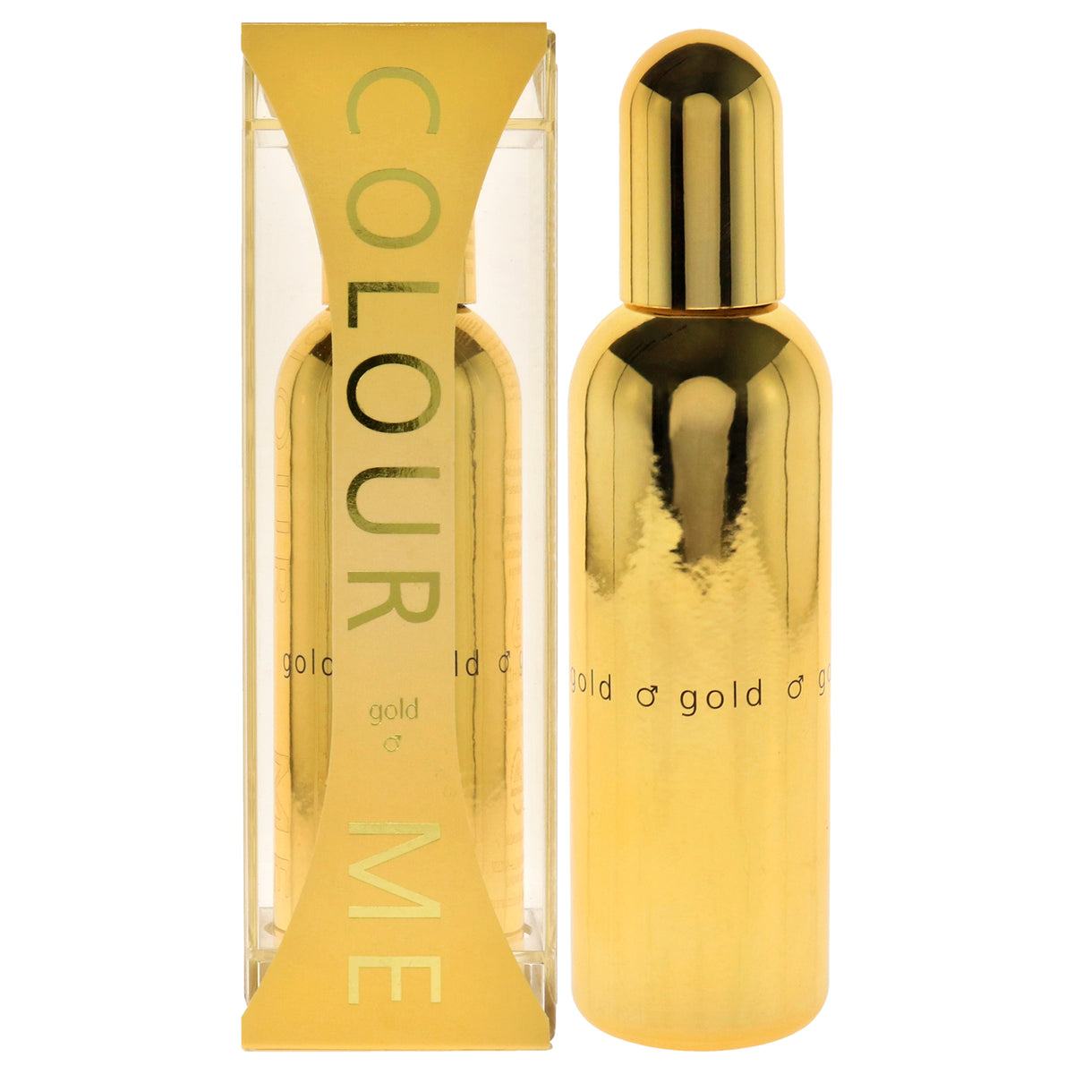 Colour Me Gold by Milton Lloyd for Men  3 oz EDP Spray