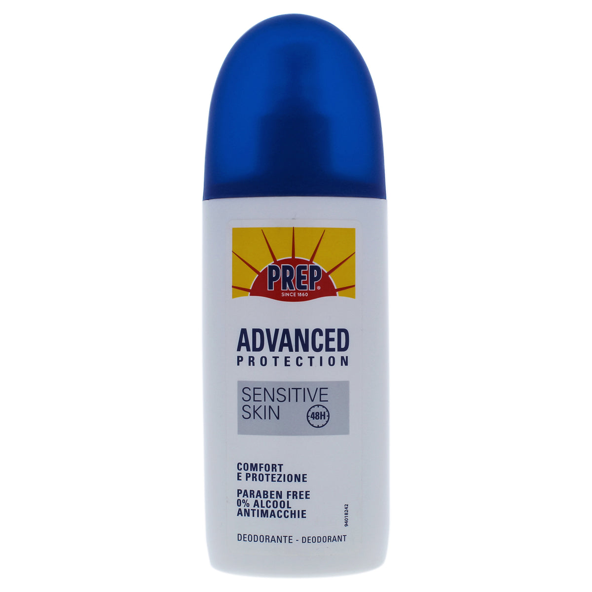 Advanced Protection Sensitive Skin Deodorant 48H by Prep for Unisex  33 oz Deodorant Spray