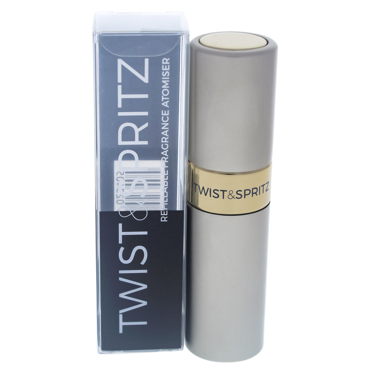 Twist and Spritz Atomiser  Silver by Twist and Spritz for Women  8 ml Refillable Spray Empty