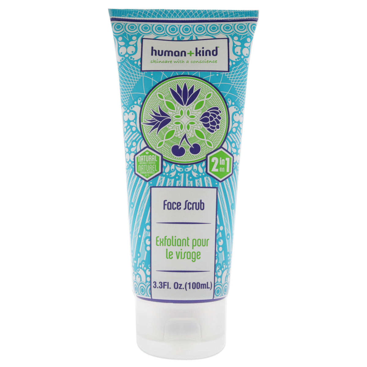 Face Scrub by HumanKind for Unisex  33 oz Scrub