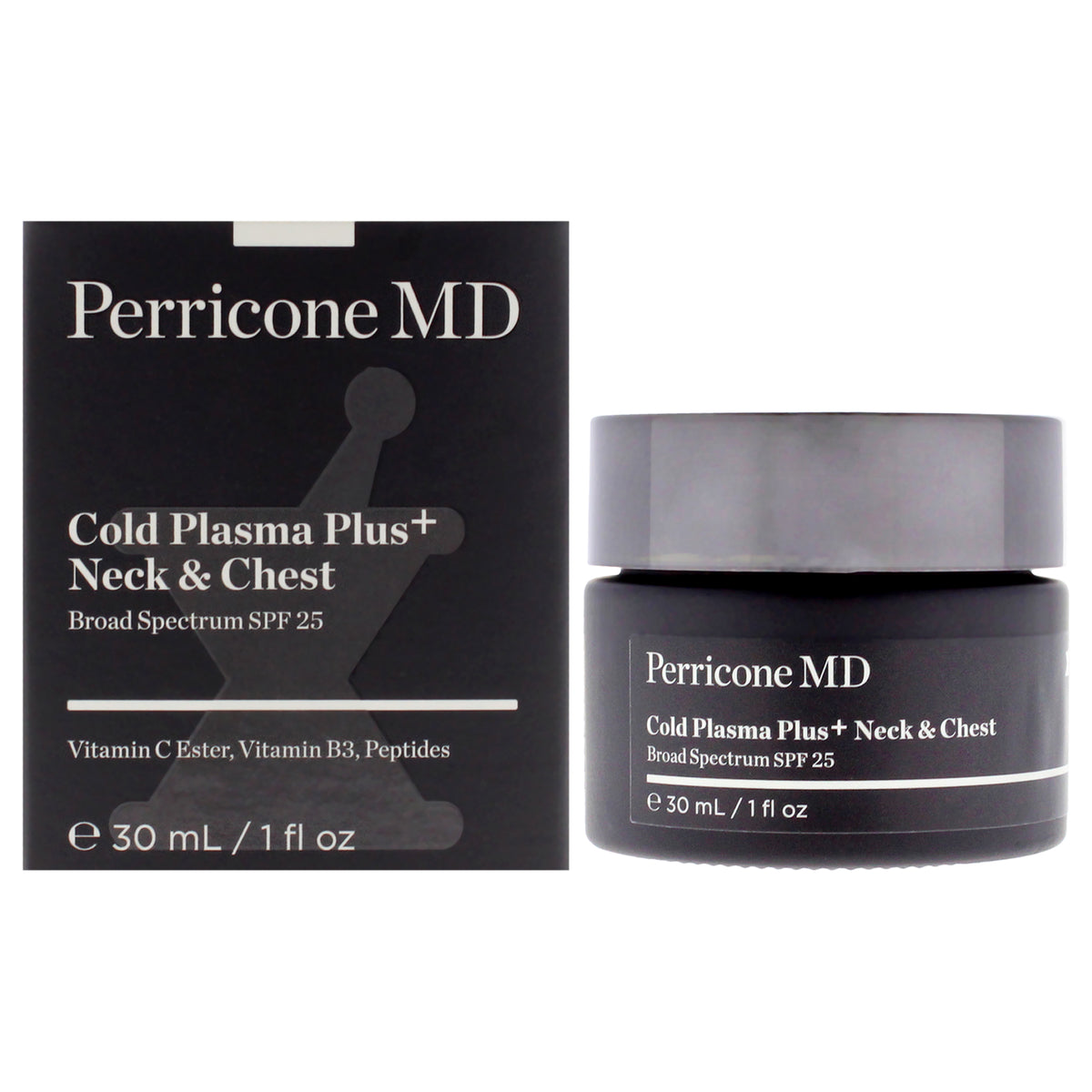 Cold Plasma Plus Neck and Chest SPF 25 by Perricone MD for Unisex  1 oz Moisturizer