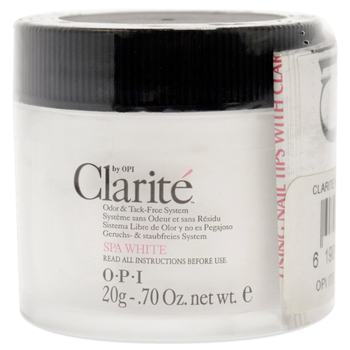 Clarite Spa White Powder by OPI for Women  07 oz Nail Powder