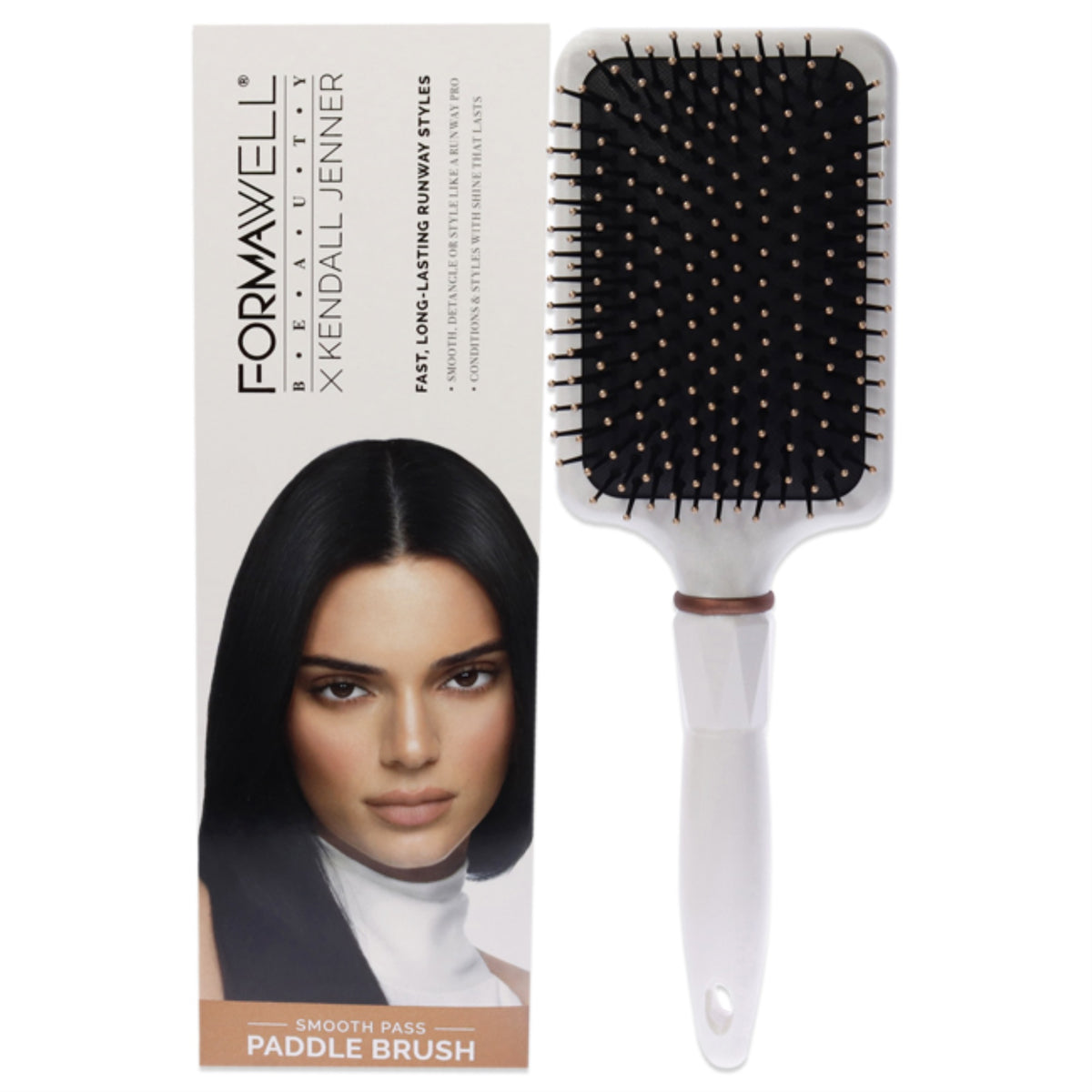 Beauty X Kendall Jenner Smooth Pass Paddle Brush by Kendall Jenner for Unisex  1 Pc Hair Brush