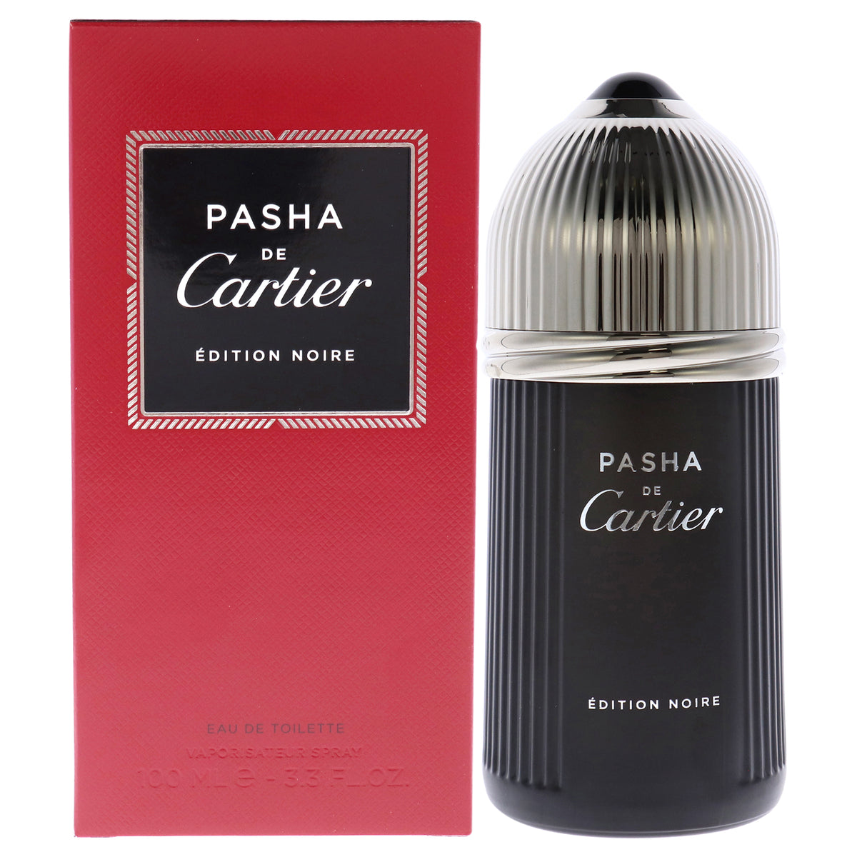 Pasha De Cartier Edition Noire by Cartier for Men  33 oz EDT Spray