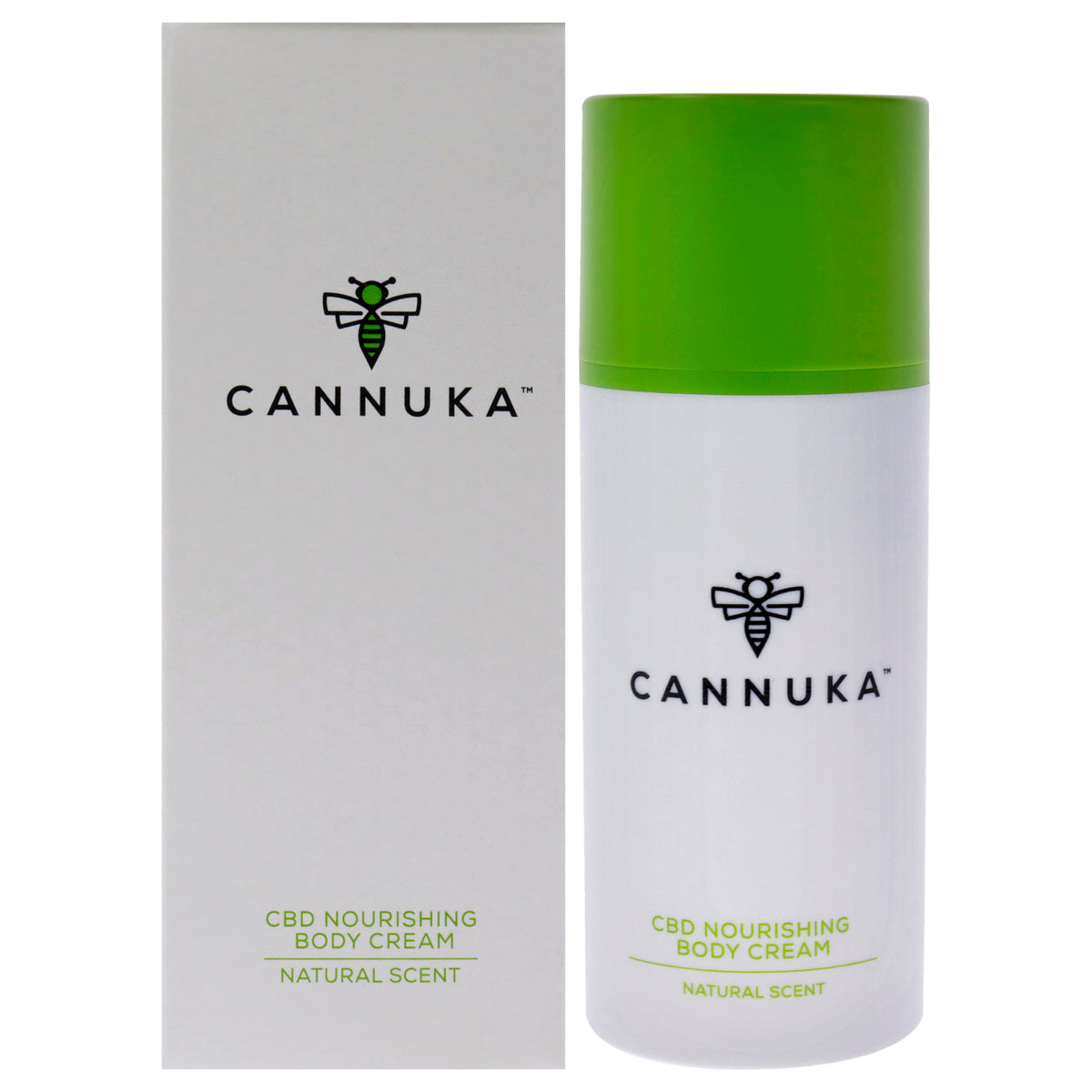 CBD Nourishing Body Cream by Cannuka for Unisex  32 oz Body Cream