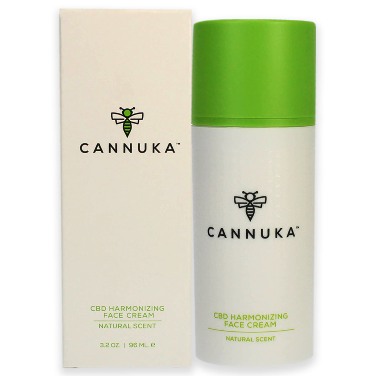 CBD Harmonizing Face Cream  Natural Scent by Cannuka for Unisex  32 oz Cream