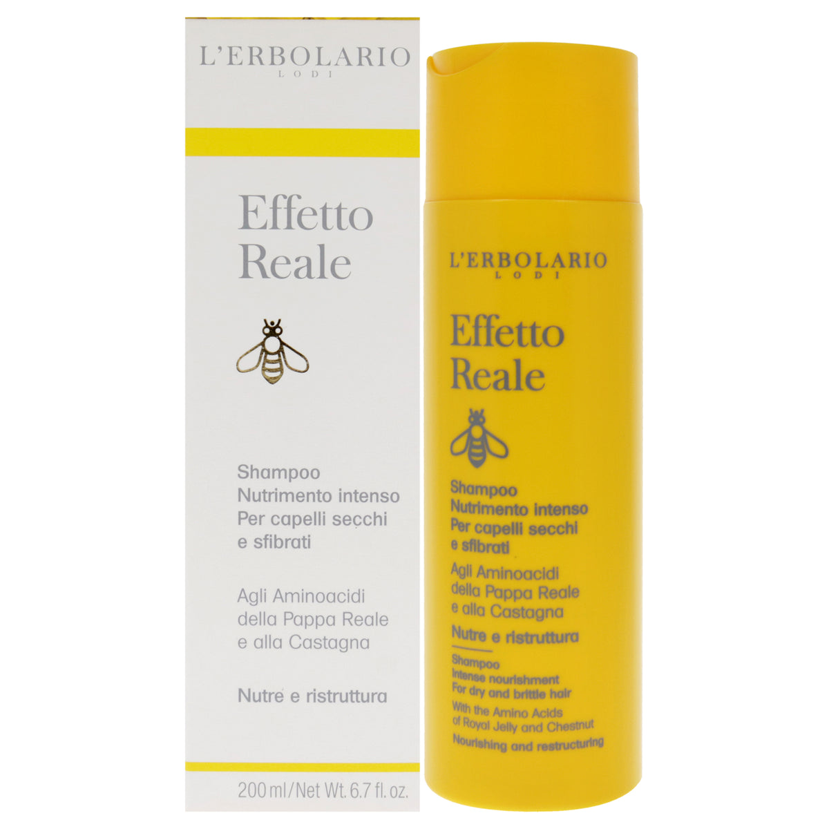 Effetto Reale Intense Nourishment Shampoo by LErbolario for Unisex  67 oz Shampoo