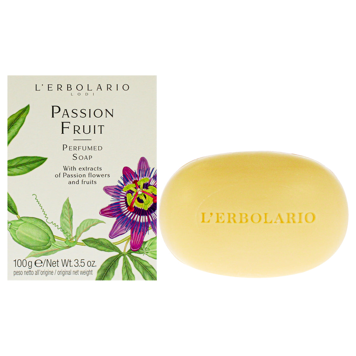 Passion Fruit Perfume Soap by LErbolario for Unisex  35 oz Soap