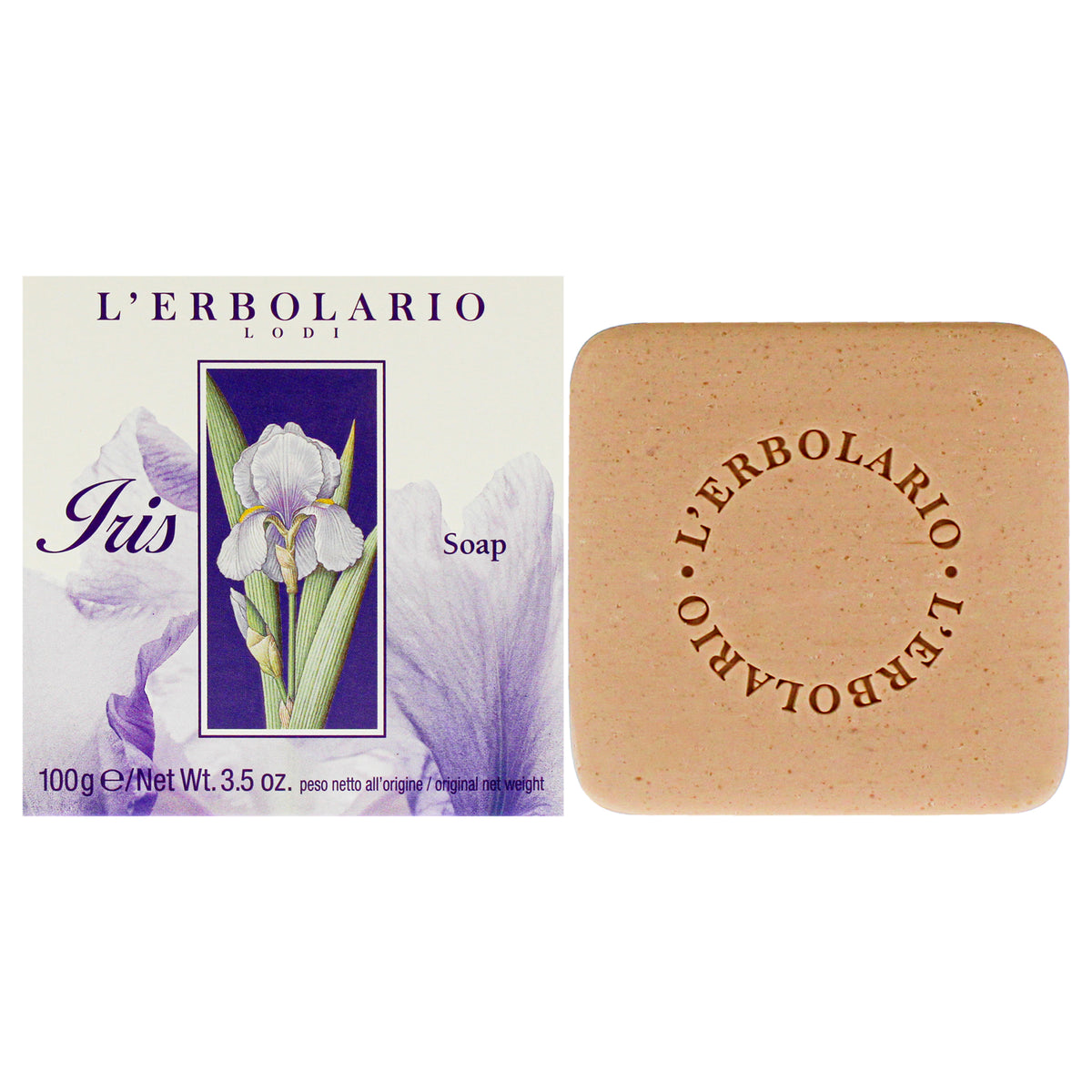 Soap  Iris by LErbolario for Unisex  35 oz Soap