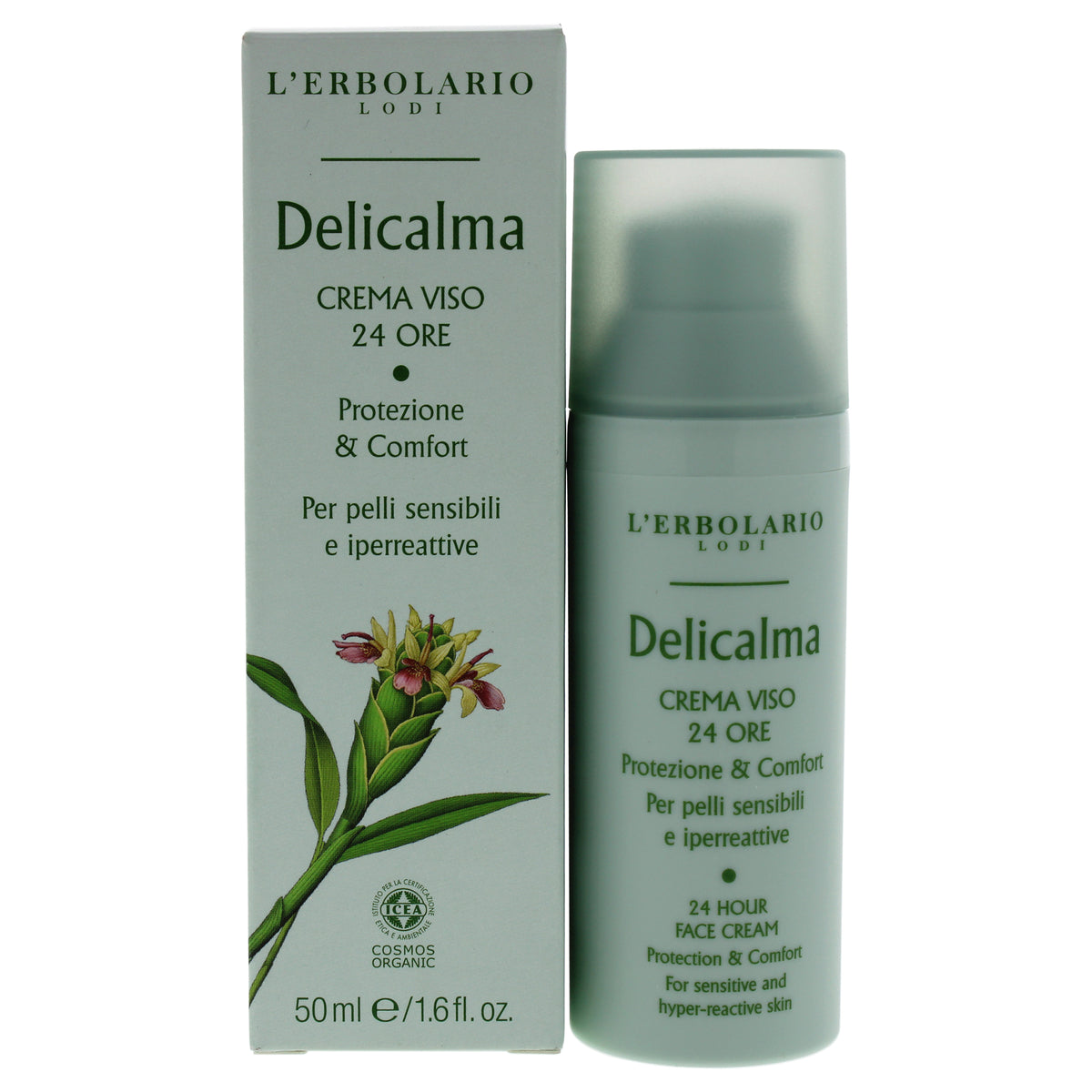 Delicalma 24 Hours Face Cream by LErbolario for Unisex  16 oz Cream