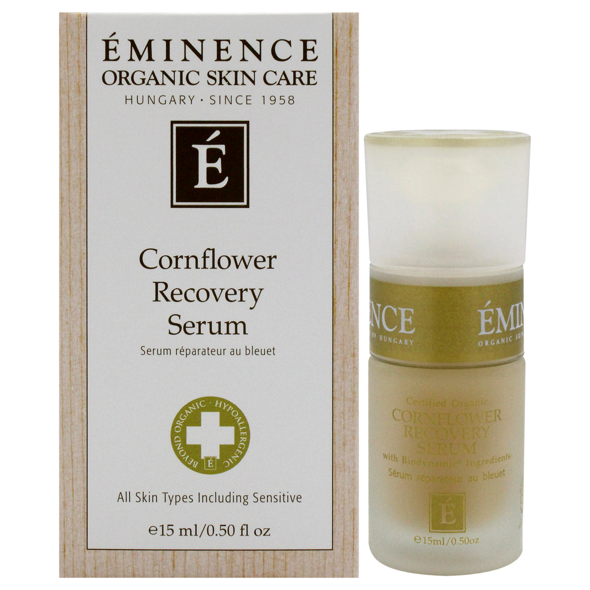 Cornflower Recovery Serum by Eminence for Unisex  05 oz Serum