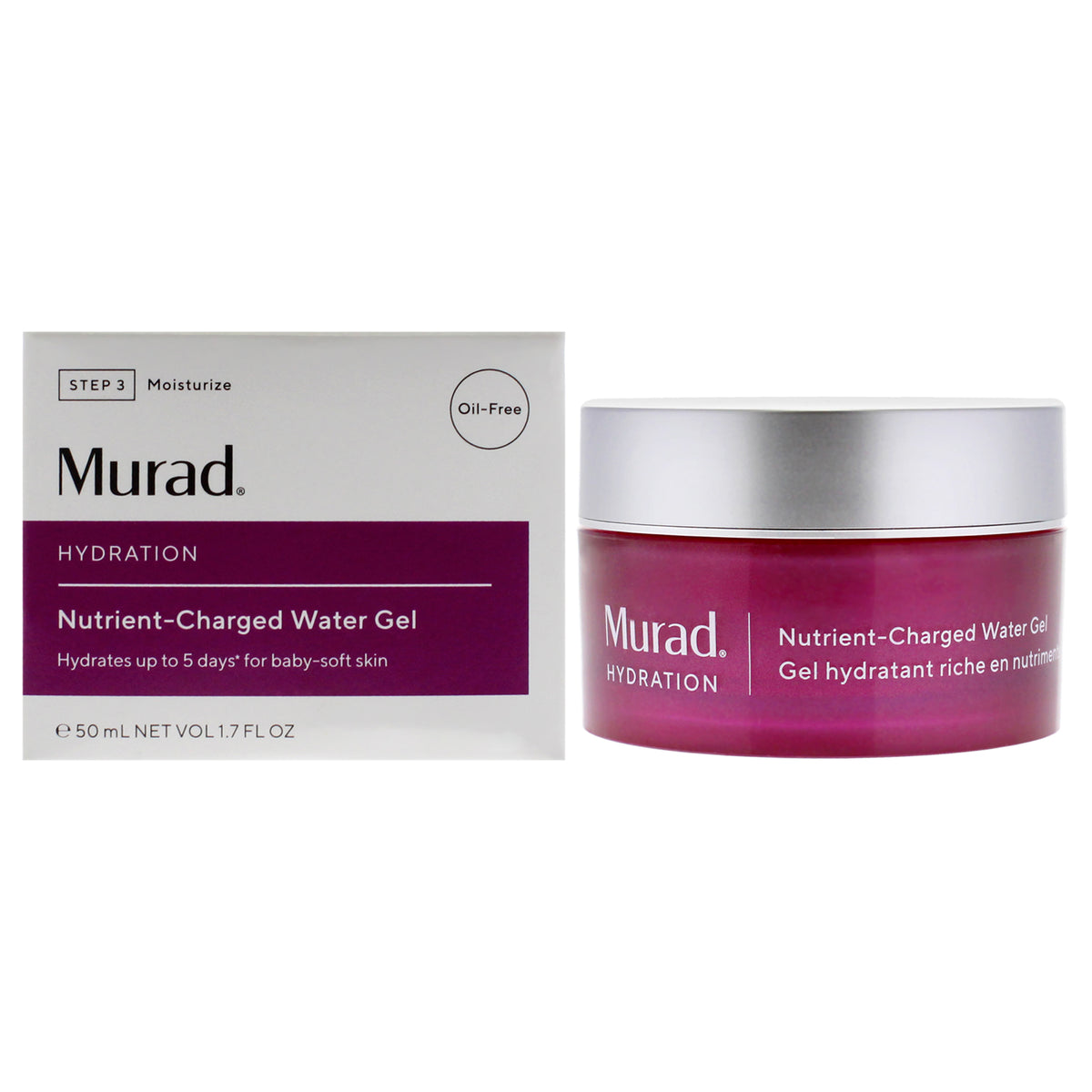 NutrientCharged Water Gel by Murad for Unisex  17 oz Gel