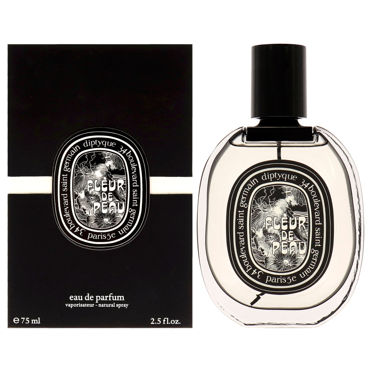 Fleur de Peau by Diptyque for Women  25 oz EDP Spray