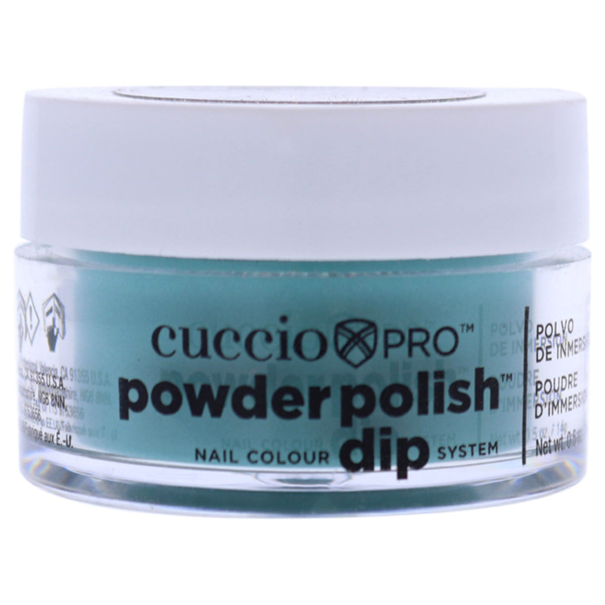 Pro Powder Polish Nail Colour Dip System  Jade Green by Cuccio Colour for Women  05 oz Nail Powder