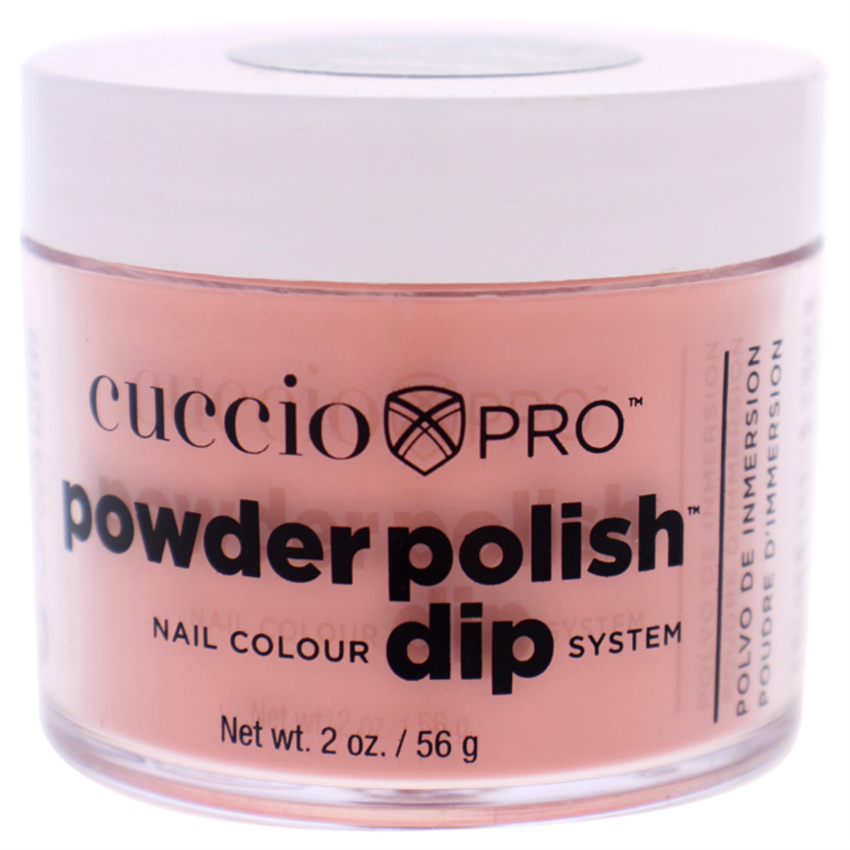 Pro Powder Polish Nail Colour Dip System  Peach by Cuccio Colour for Women  16 oz Nail Powder