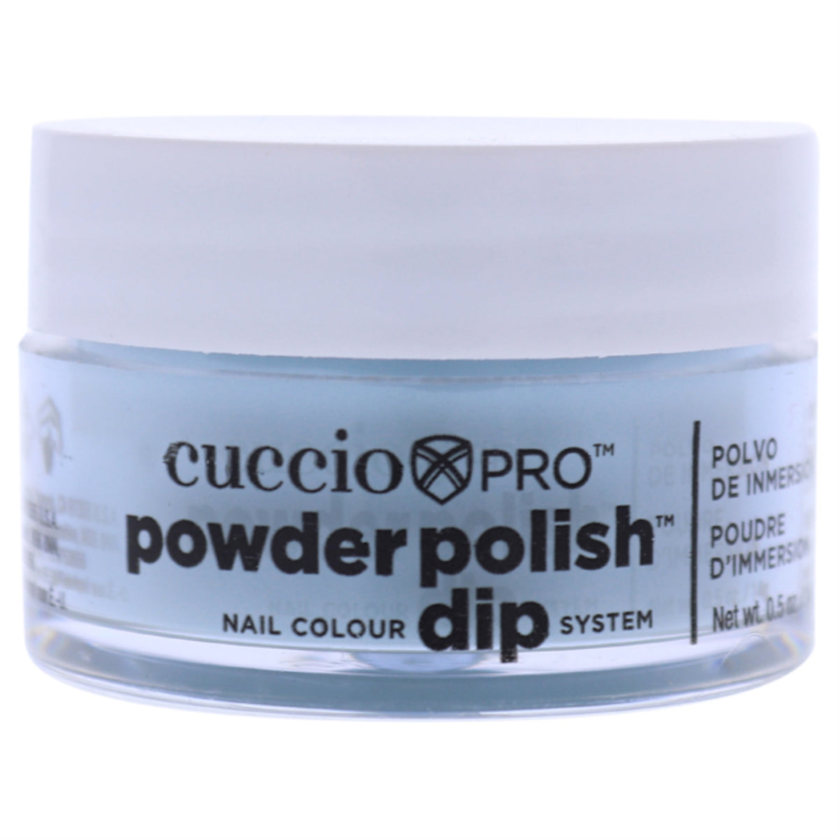 Pro Powder Polish Nail Colour Dip System  Denim Blue by Cuccio Colour for Women  05 oz Nail Powder