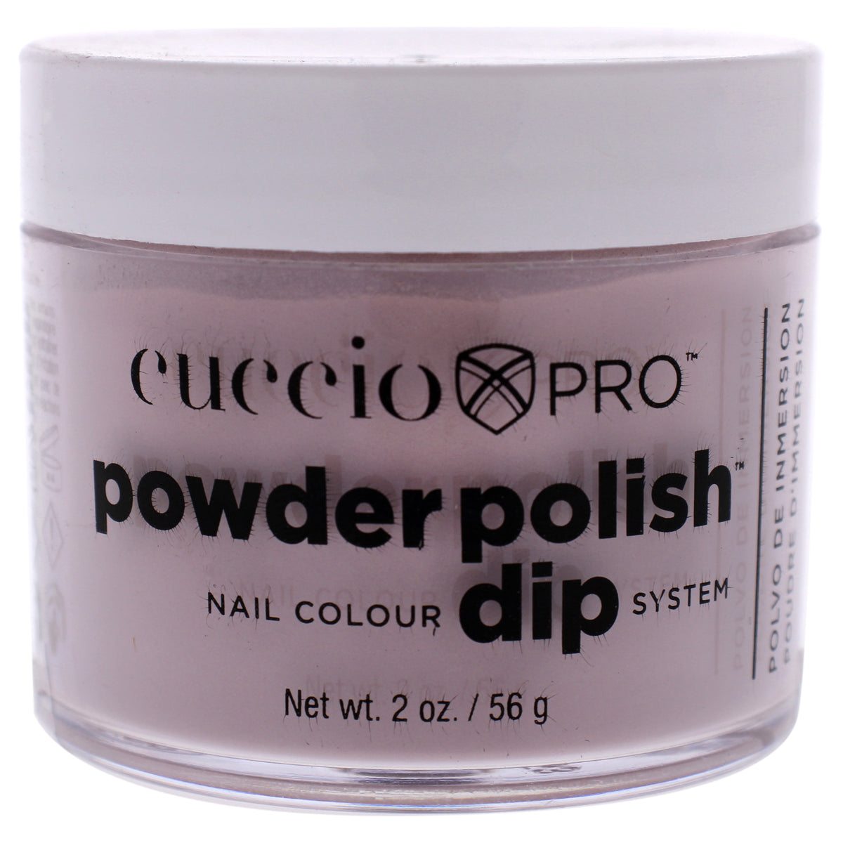 Pro Powder Polish Nail Colour Dip System  NudeATude by Cuccio Colour for Women  16 oz Nail Powder