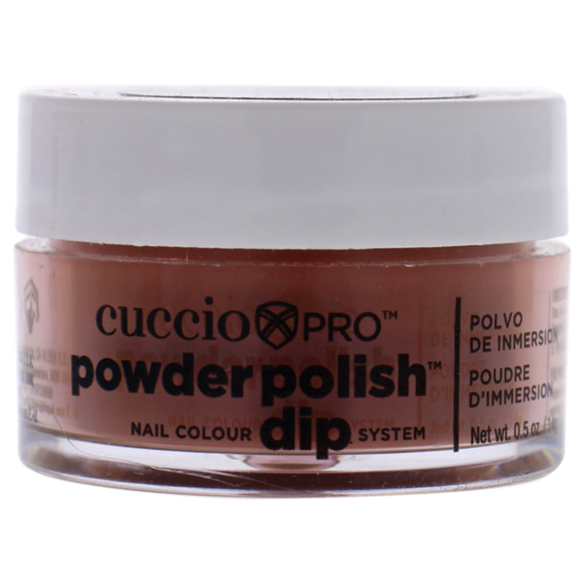 Pro Powder Polish Nail Colour Dip System  Brick Orange by Cuccio Colour for Women  05 oz Nail Powder