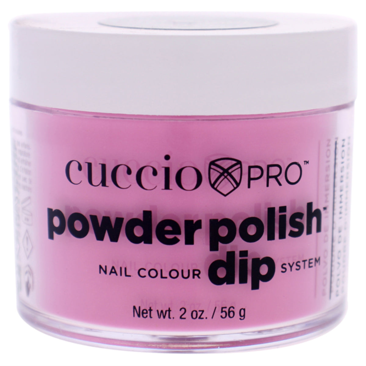 Pro Powder Polish Nail Colour Dip System  Bright Pink by Cuccio Colour for Women  16 oz Nail Powder