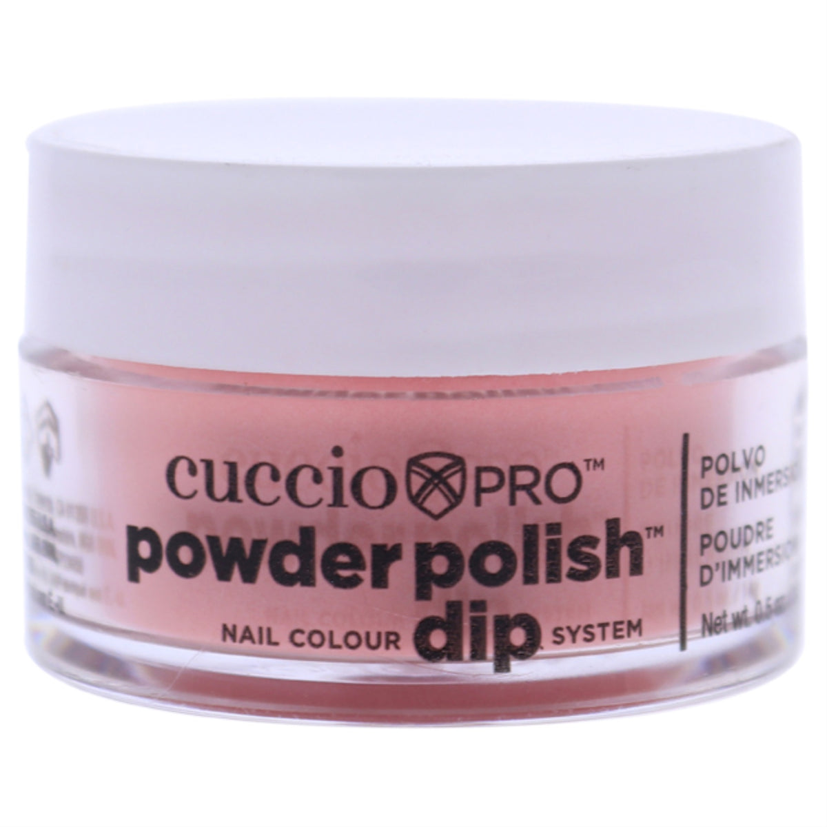 Pro Powder Polish Nail Colour Dip System  Pastel Peach by Cuccio Colour for Women  05 oz Nail Powder