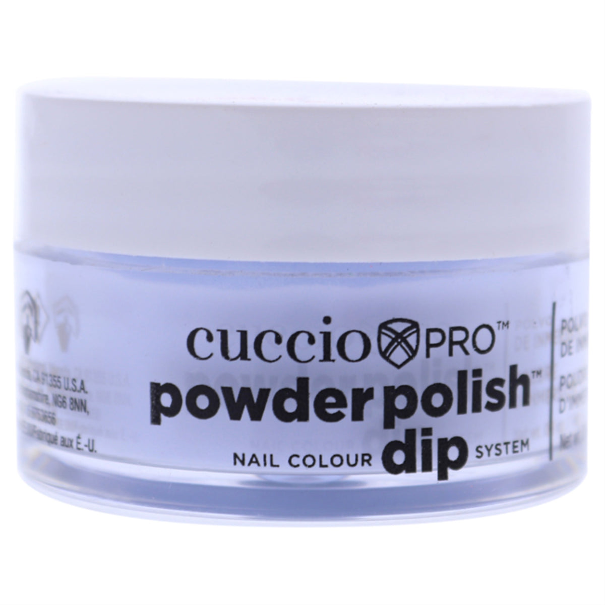 Pro Powder Polish Nail Colour Dip System  Peppermint Pastel Blue by Cuccio Colour for Women  05 oz Nail Powder