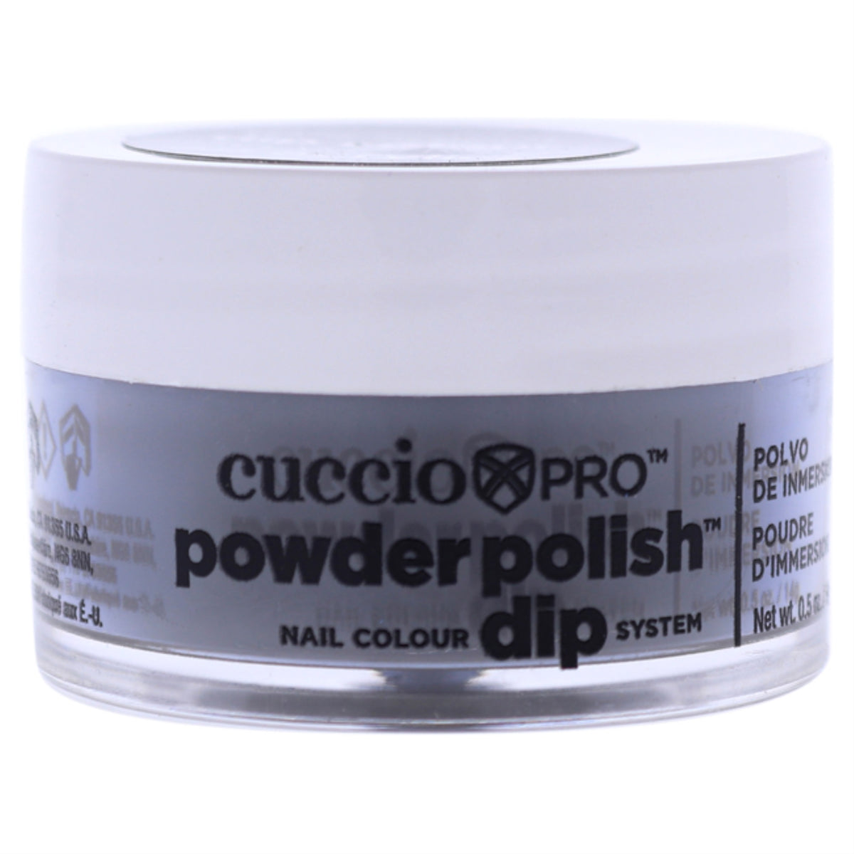 Pro Powder Polish Nail Colour Dip System  Noir Black by Cuccio Colour for Women  05 oz Nail Powder