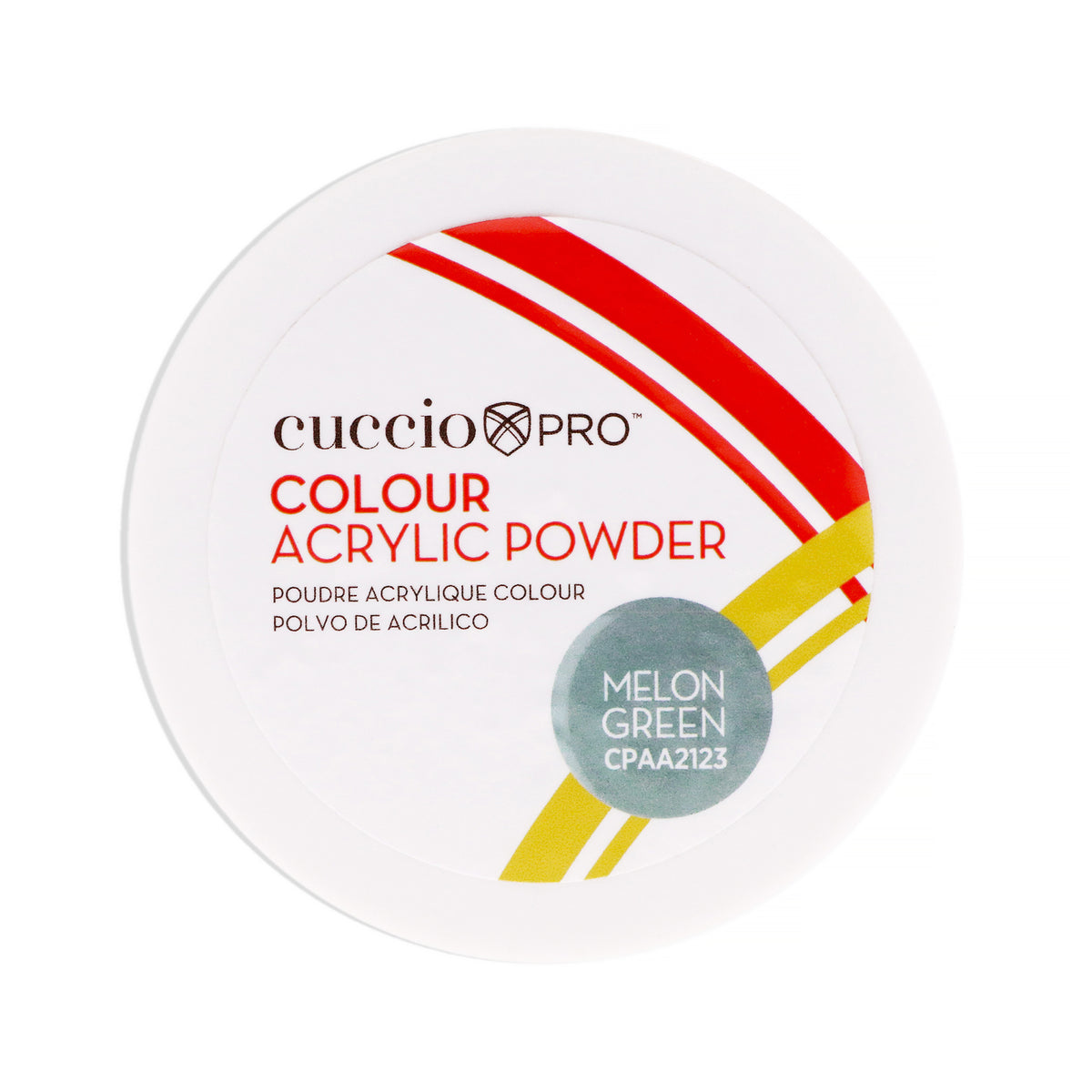 Colour Acrylic Powder  Melon Green by Cuccio PRO for Women  16 oz Acrylic Powder