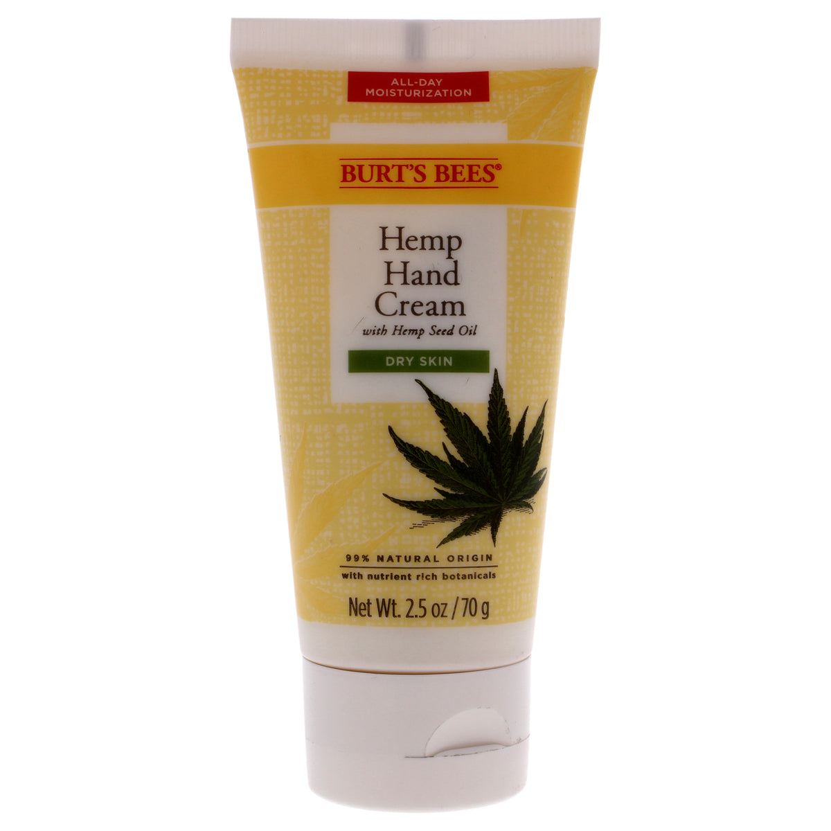 Hemp Hand Cream by Burts Bees for Unisex  25 oz Cream