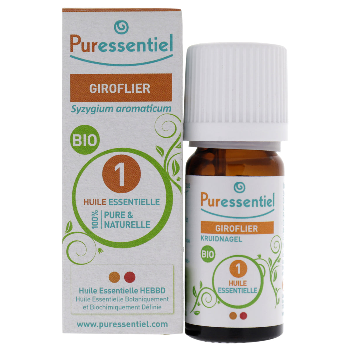 Organic Essential Oil  Giroflier by Puressentiel for Unisex  017 oz Oil