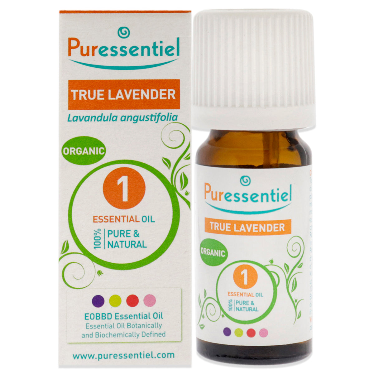 Organic Essential Oil  Lavender True by Puressentiel for Unisex  03 oz Oil