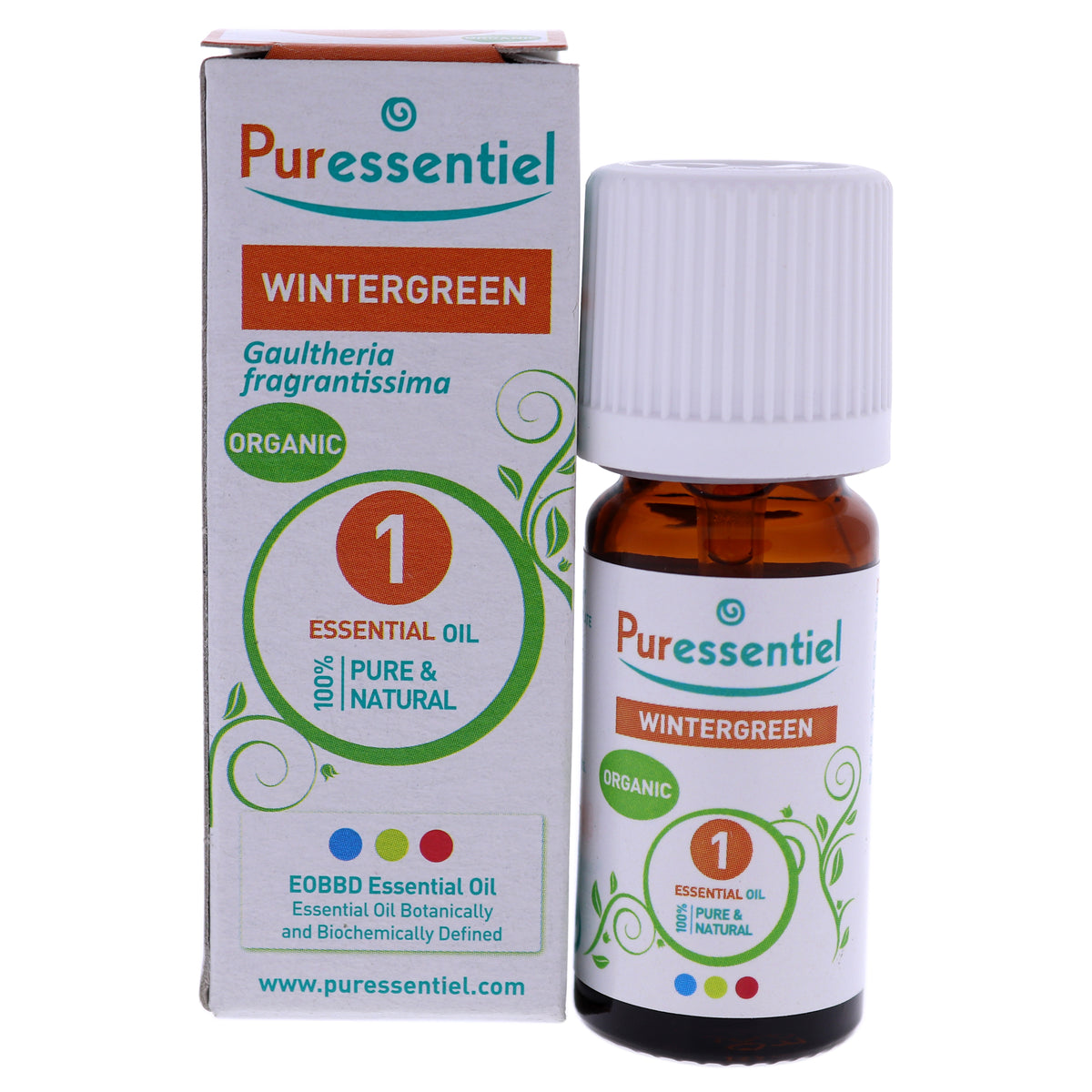 Organic Essential Oil  Wintergreen by Puressentiel for Unisex  03 oz Oil