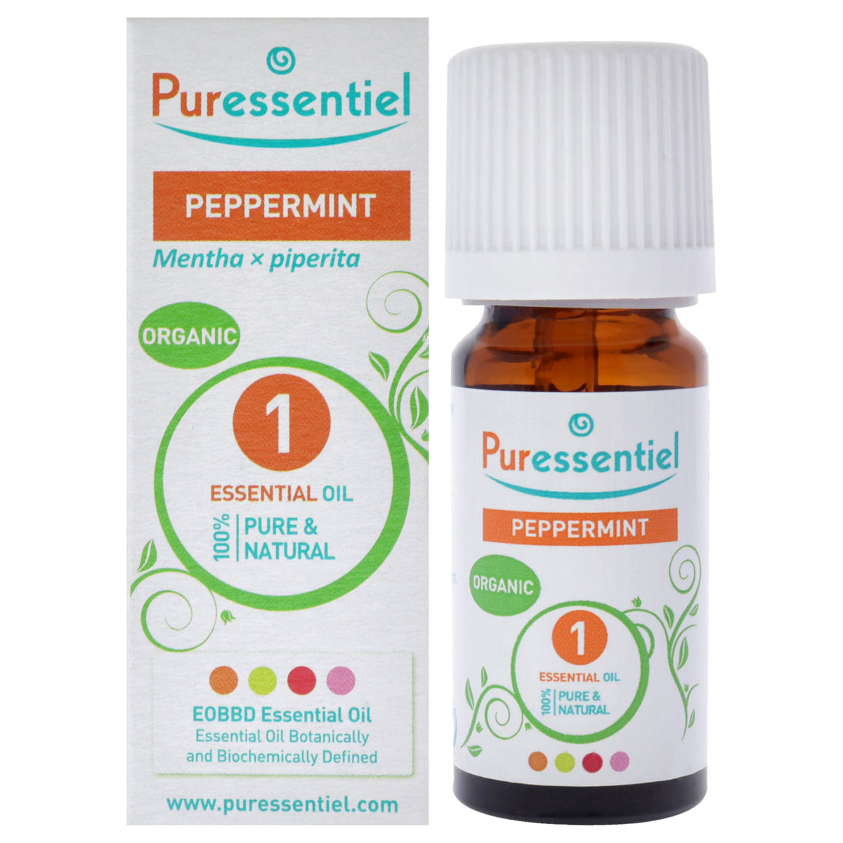 Organic Essential Oil  Peppermint by Puressentiel for Unisex  03 oz Oil