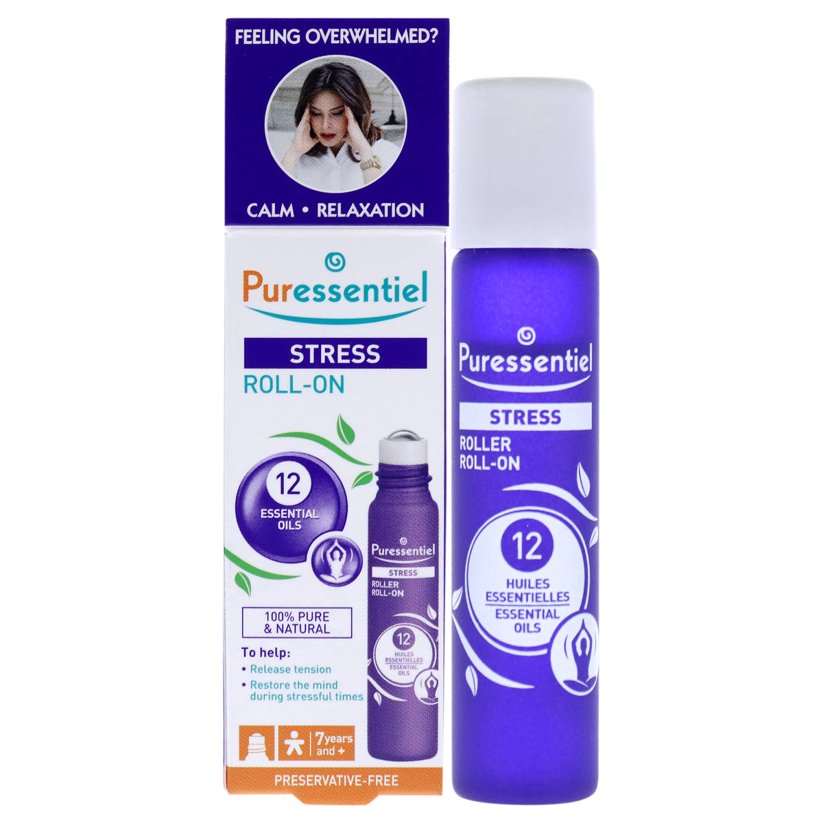 Stress RollOn by Puressentiel for Unisex  017 oz Oil