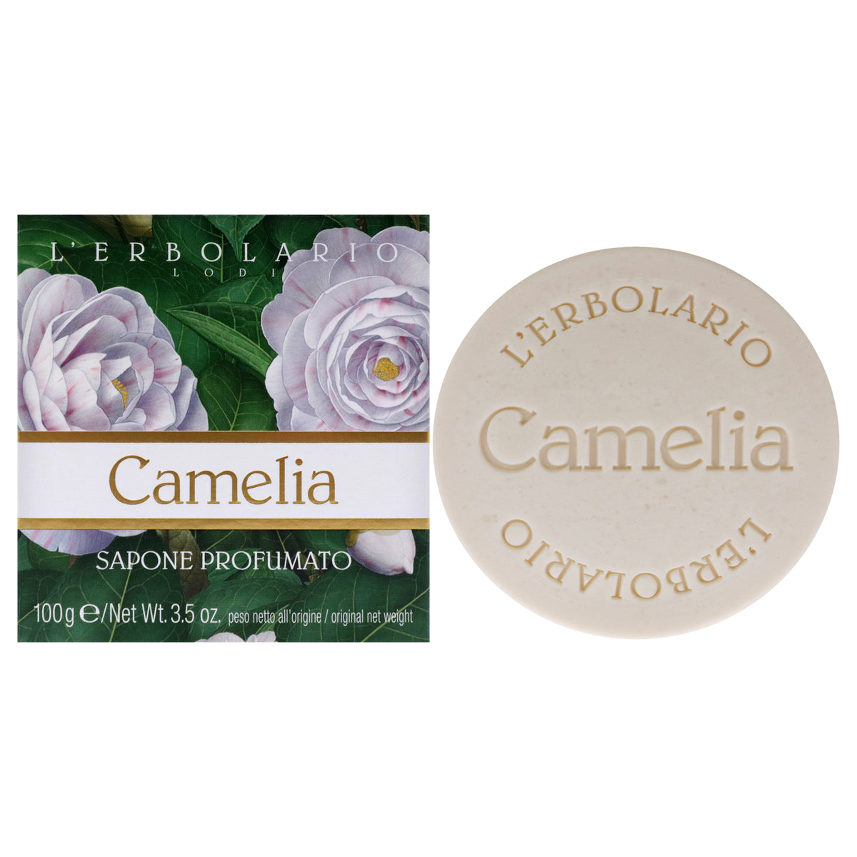 Camelia Perfumed Soap by LErbolario for Unisex  35 oz Soap