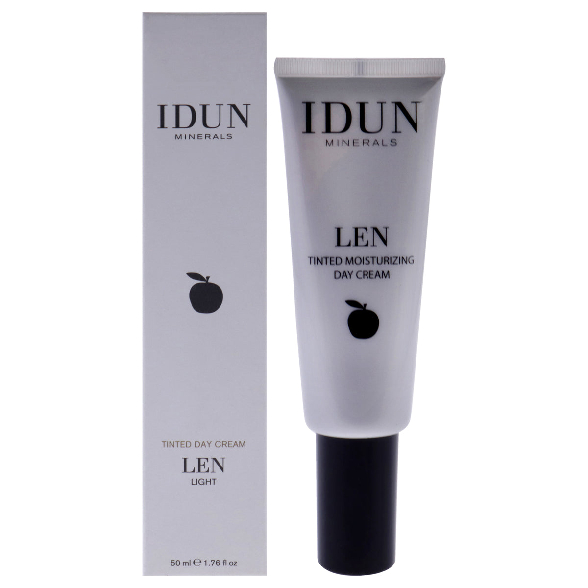 Len Tinted Day Cream  402 Light by Idun Minerals for Women  176 oz Cream