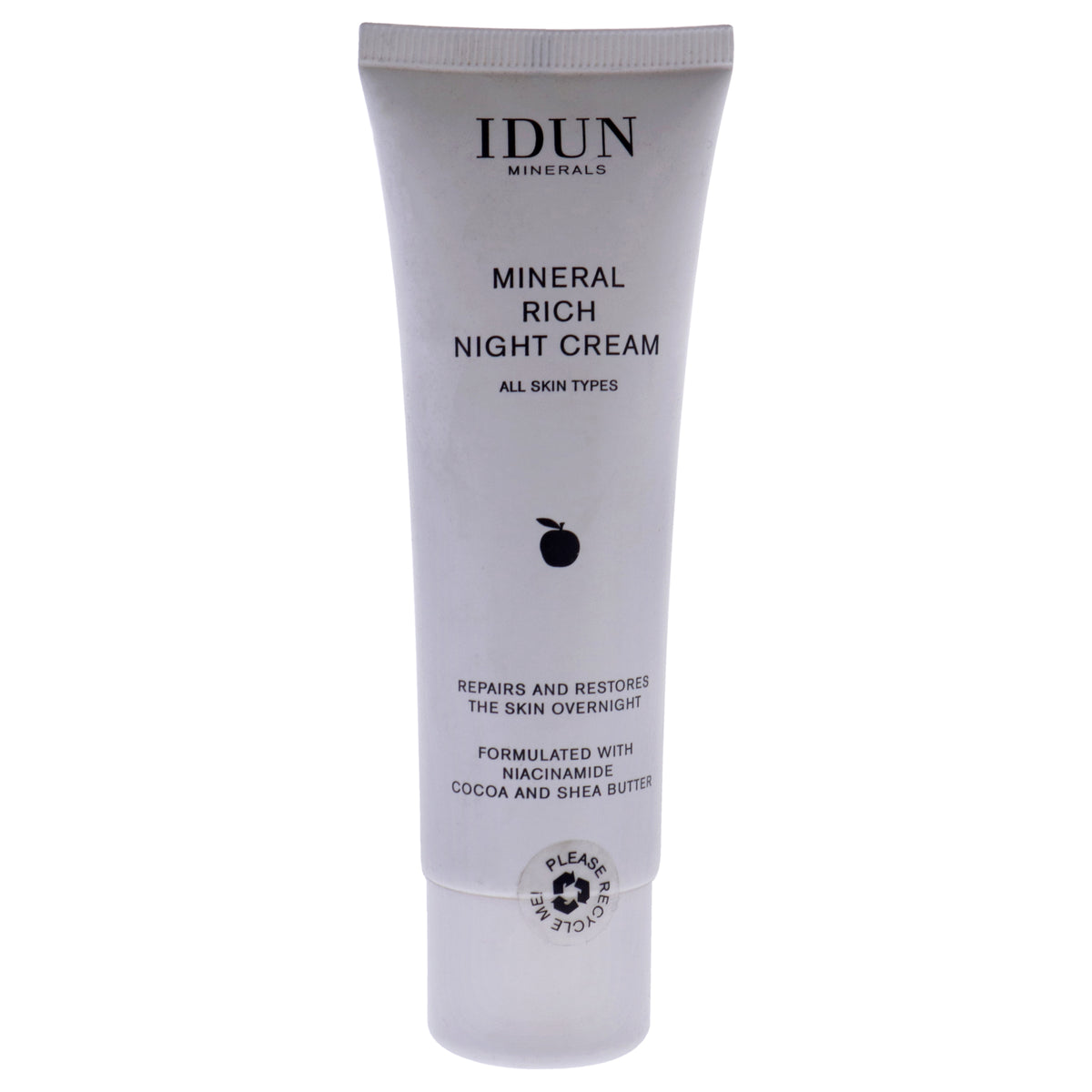 Rich Night Cream by Idun Minerals for Unisex  169 oz Cream