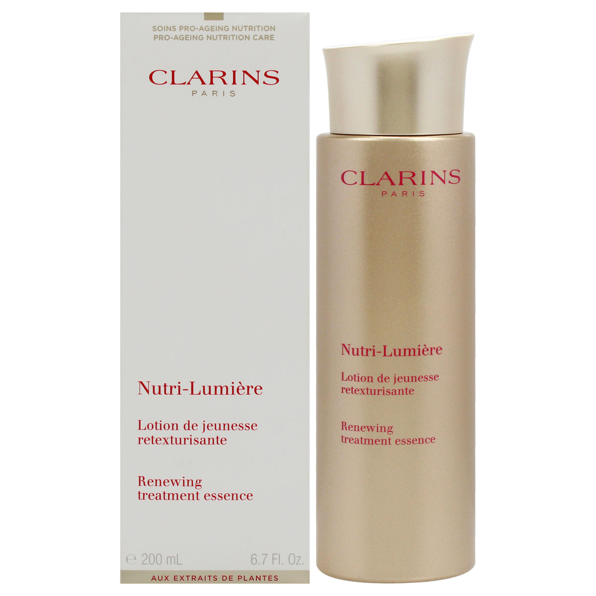 NutriLumiere Renewing Treatment Essence by Clarins for Unisex  67 oz Treatment