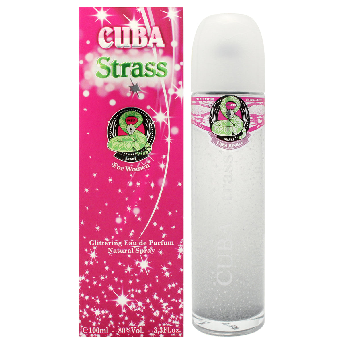 Cuba Strass Snake by Cuba for Women  33 oz EDP Spray