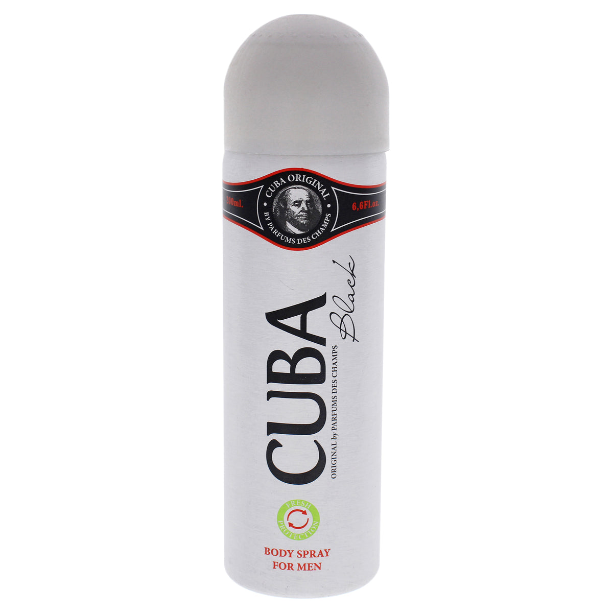 Cuba Black by Cuba for Men  66 oz Body Spray