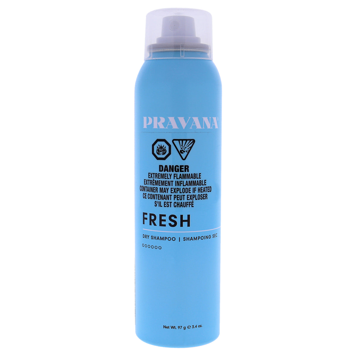 Fresh Dry Shampoo by Pravana for Unisex  34 oz Dry Shampoo