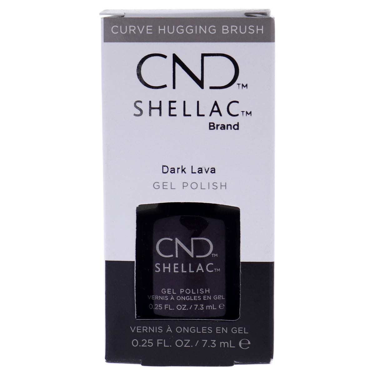 Shellac Nail Color  Dark Lava by CND for Women  025 oz Nail Polish