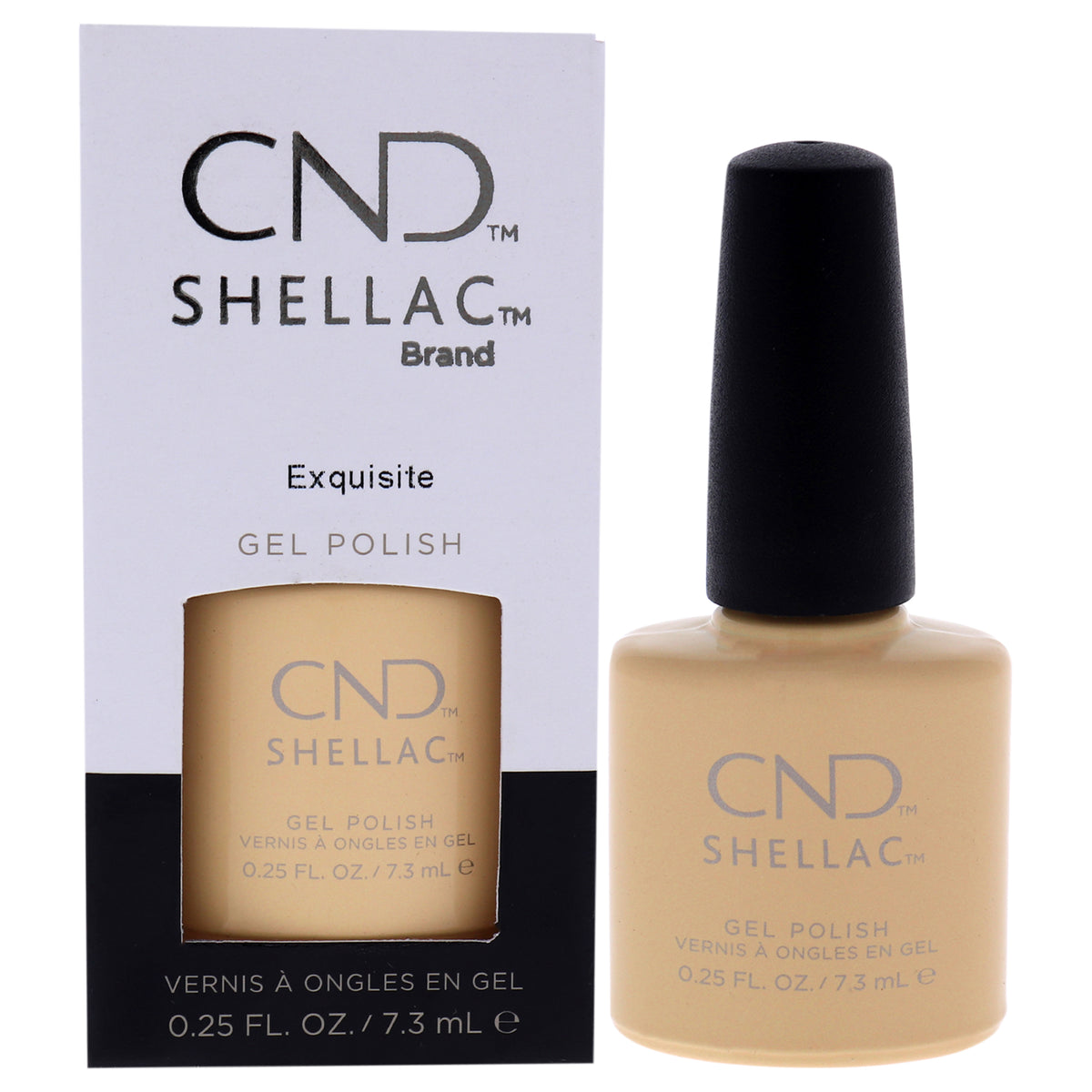 Shellac Nail Color  Exquisite by CND for Women  025 oz Nail Polish